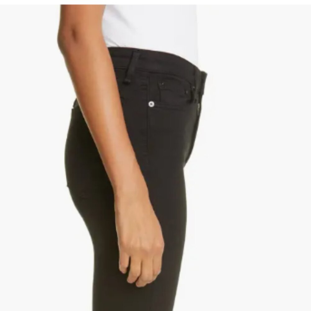 Rag & Bone Nina Skinny Black Jeans sz 2 - Picture 2 of 6